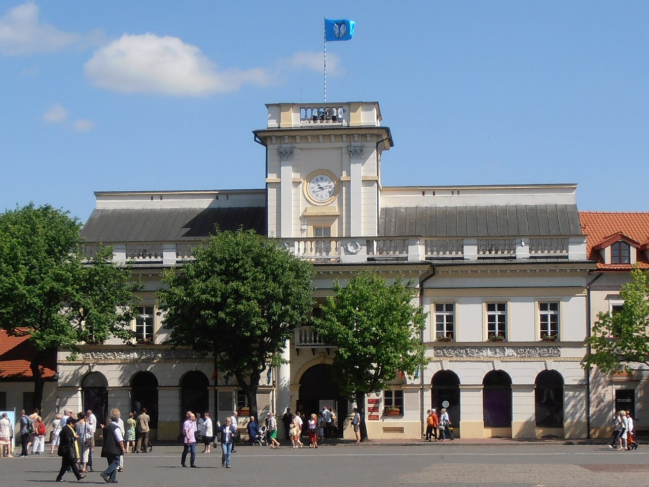 Widok miasta Łowicz