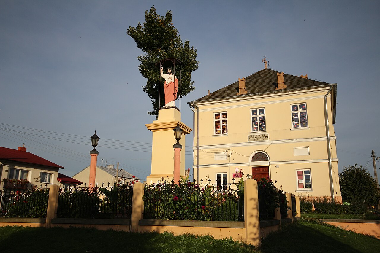 Widok miasta Białaczów