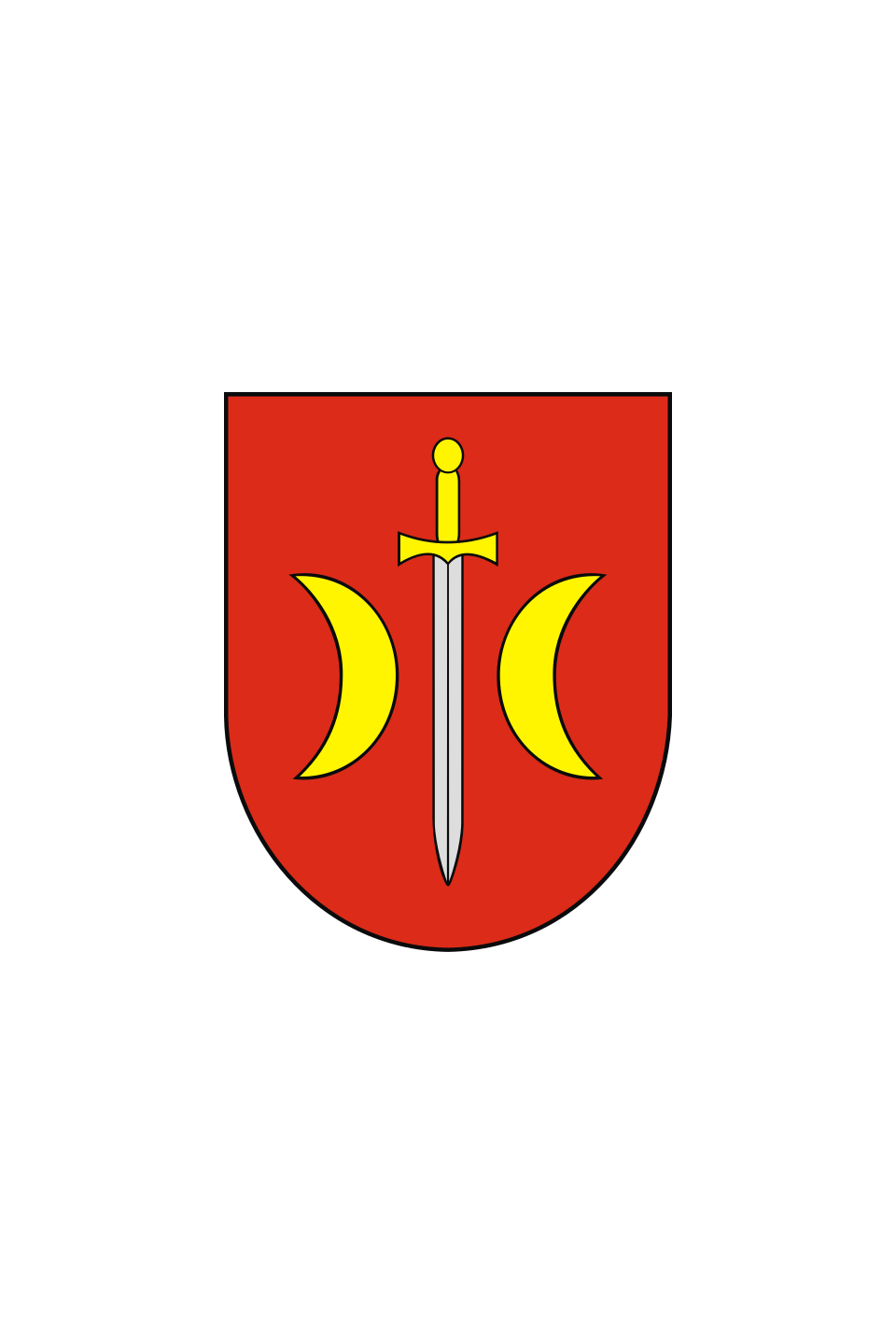Flaga miasta Konstantynów Łódzki