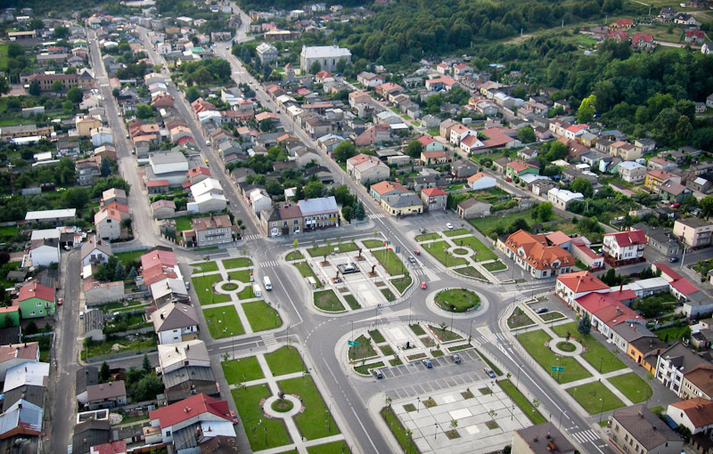 Widok miasta Działoszyn