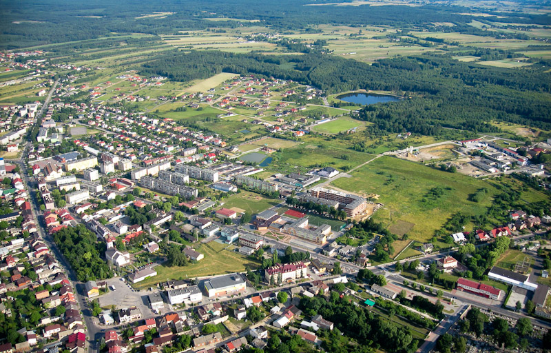 Widok miasta Pajęczno