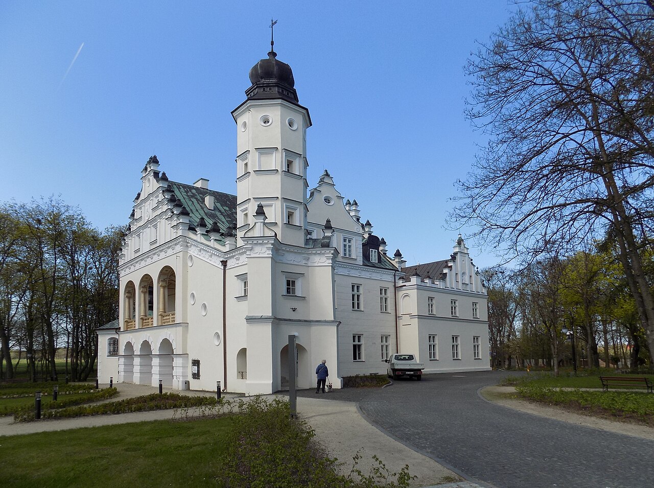 Widok miasta Poddębice