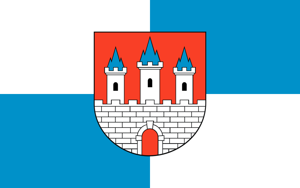 Flaga miasta Rawa Mazowiecka