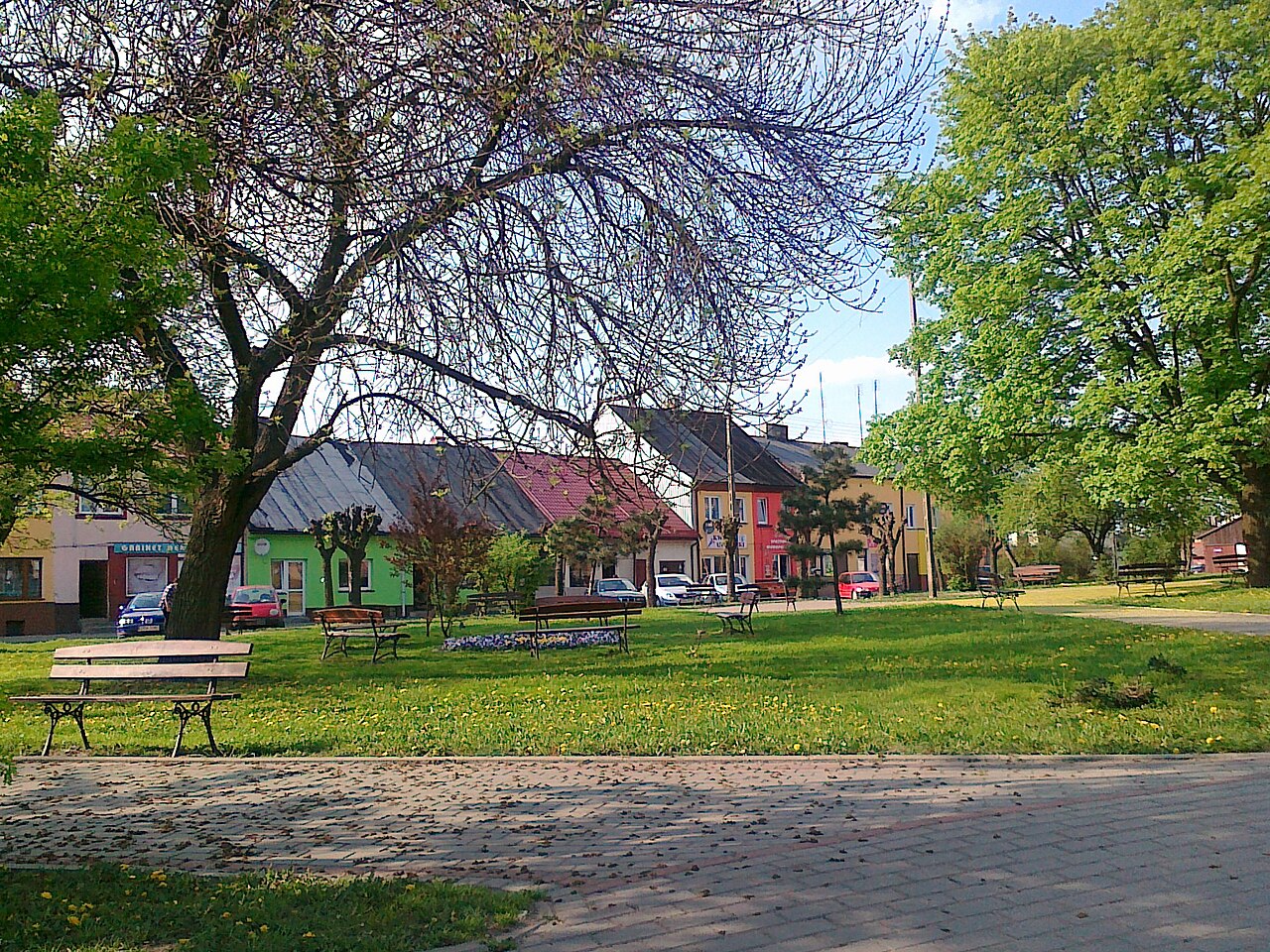 Widok miasta Biała Rawska