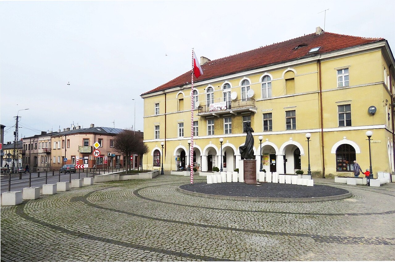 Widok miasta Błaszki