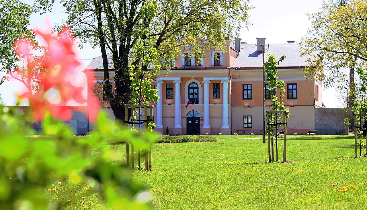 Widok miasta Złoczew