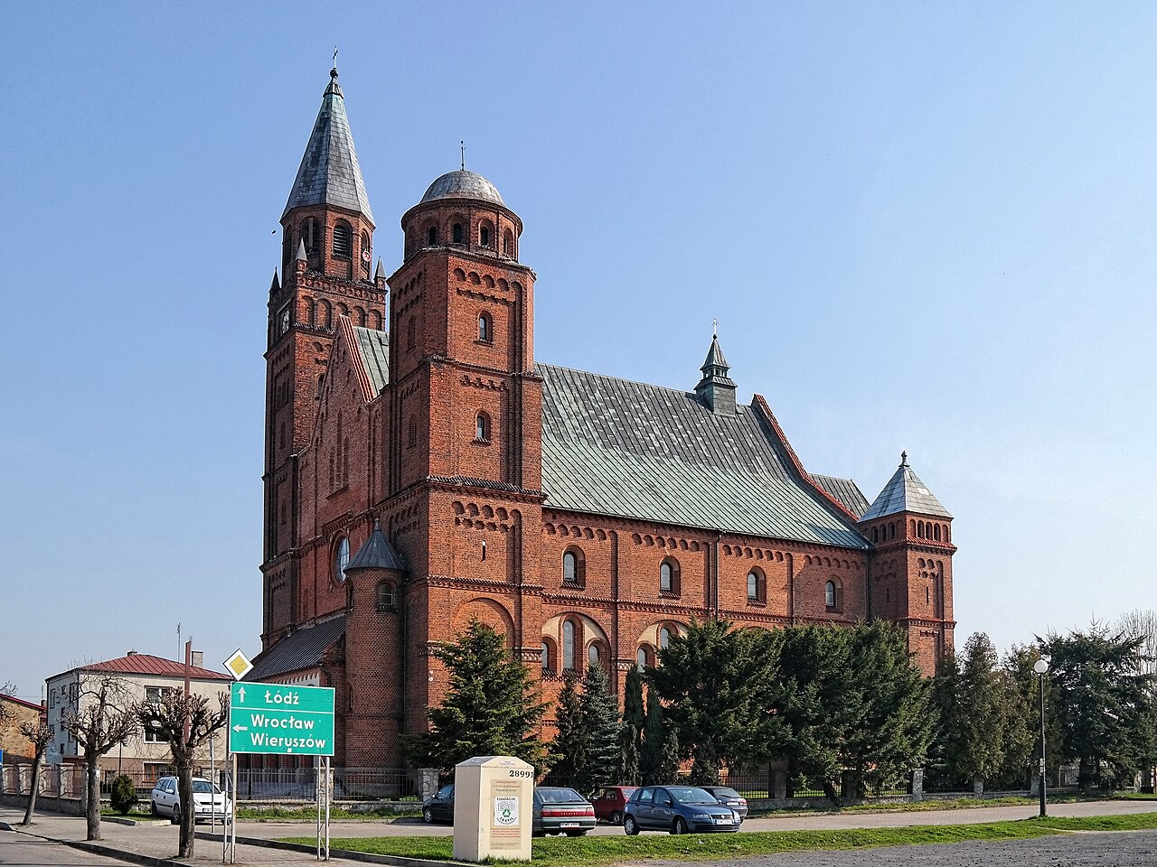 Widok miasta Lututów