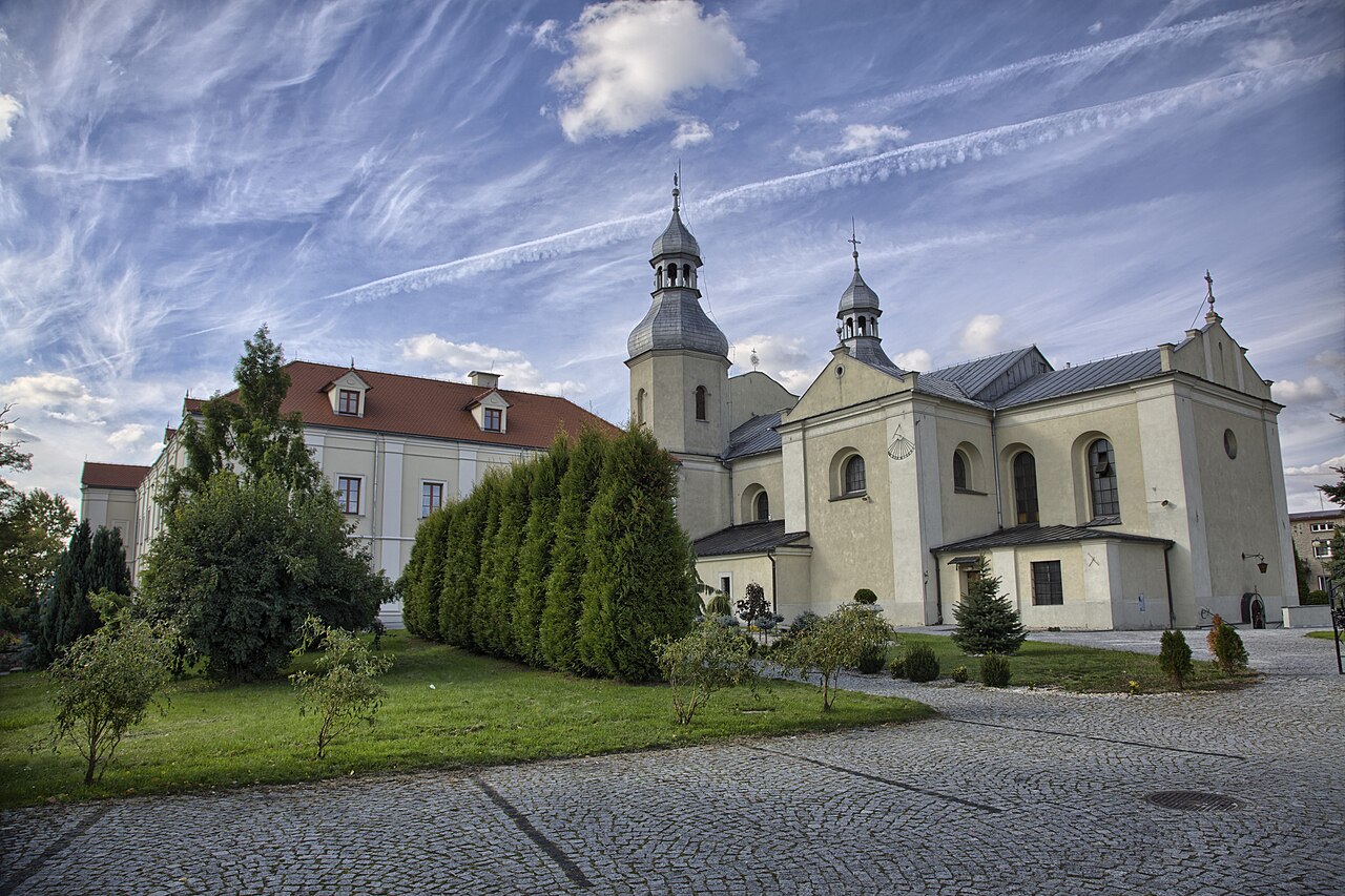 Widok miasta Wieruszów