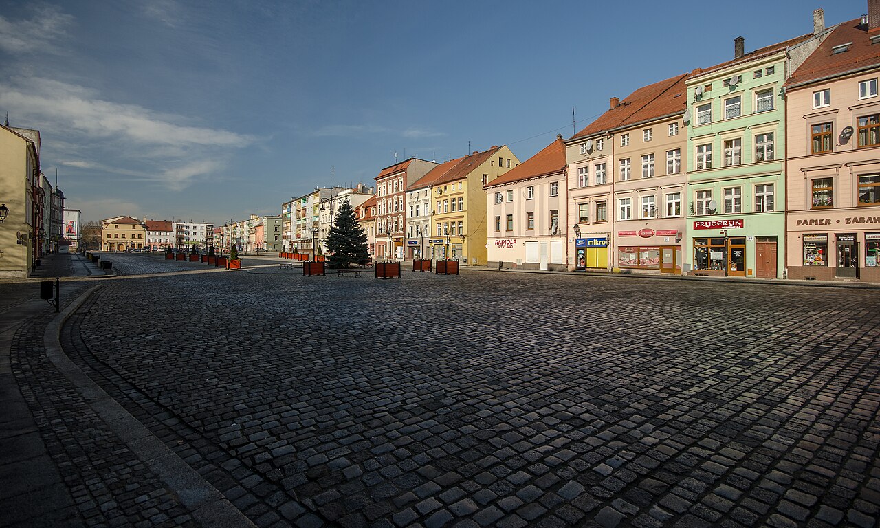 Widok miasta Chojnów