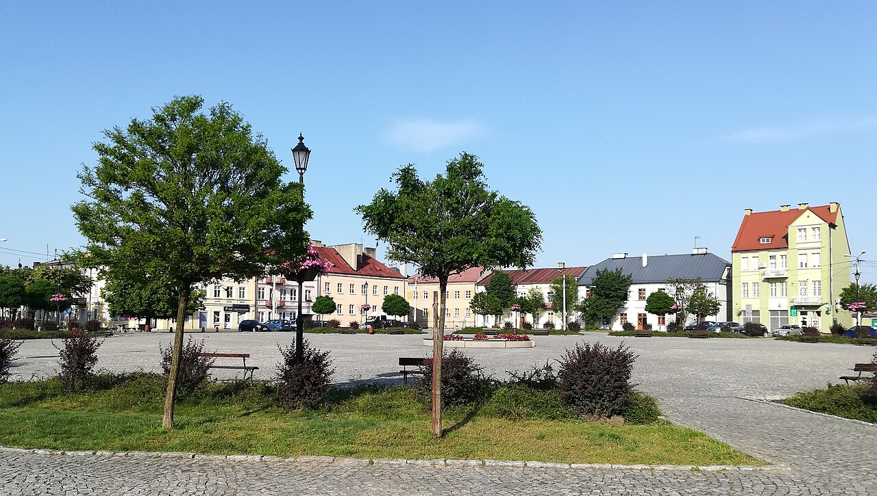 Widok miasta Ozorków