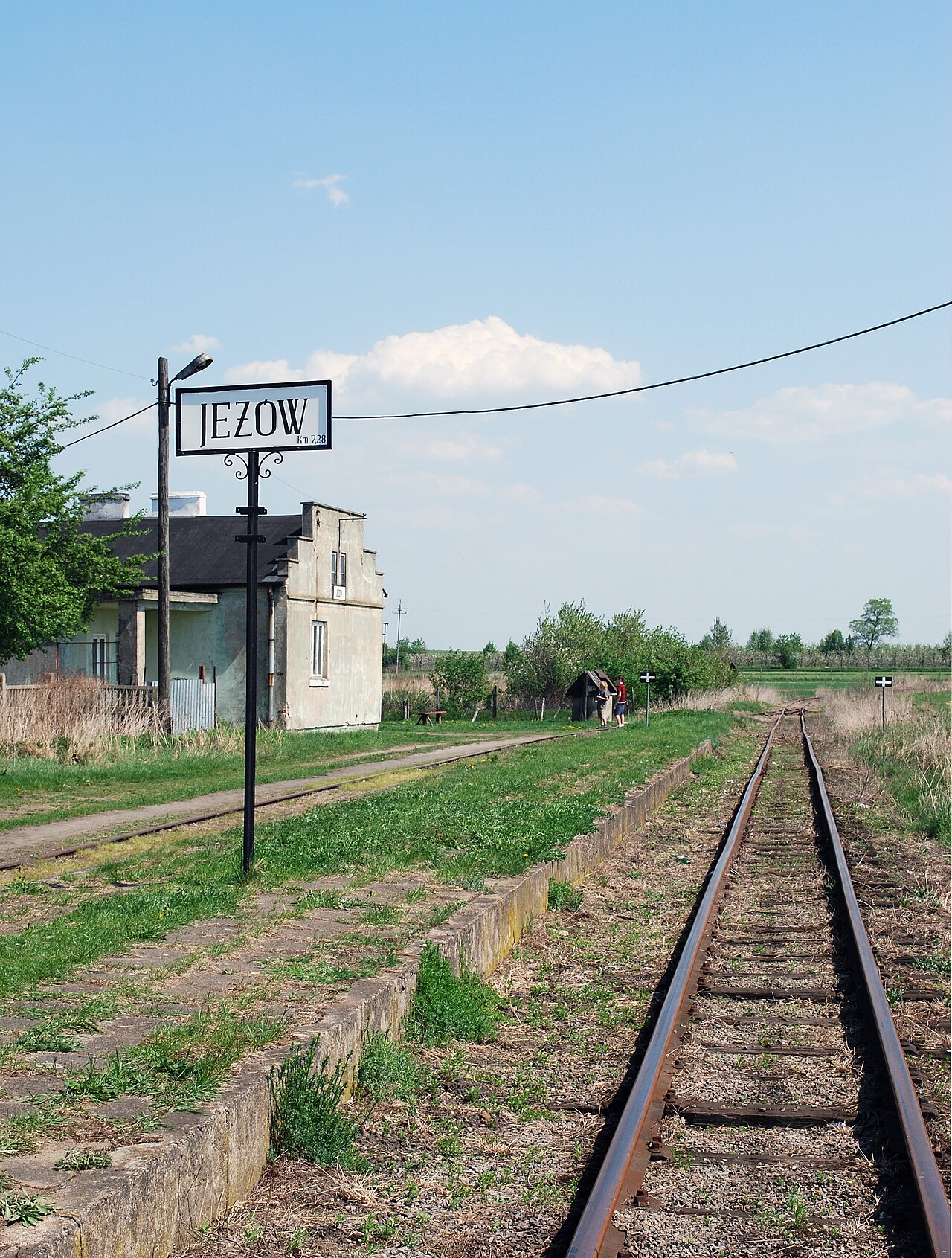 Widok miasta Jeżów