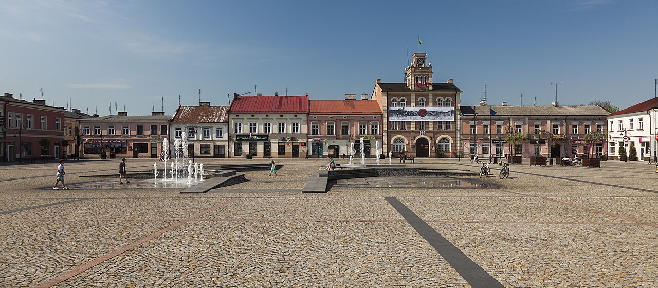 Widok miasta Skierniewice