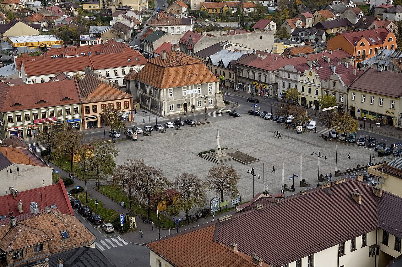 Widok miasta Bochnia