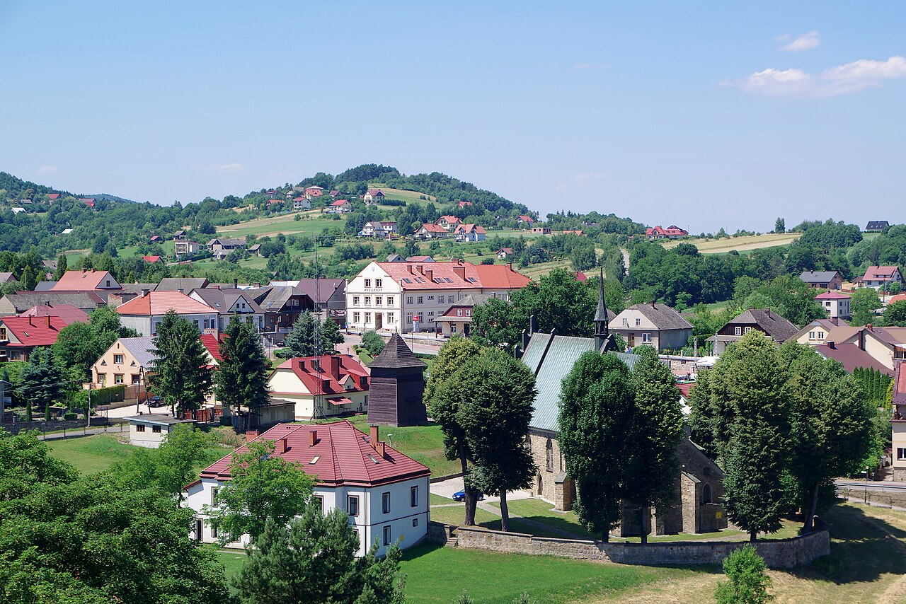 Widok miasta Czchów