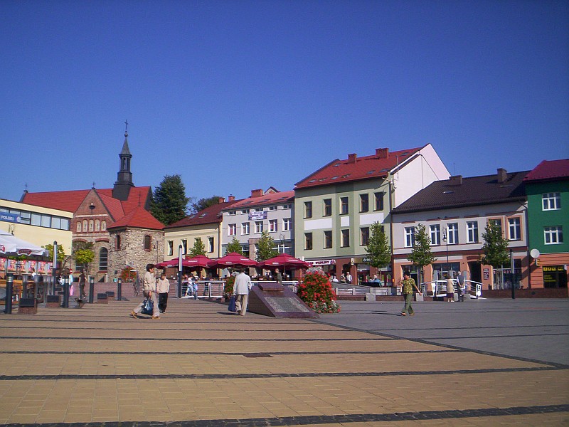 Widok miasta Chrzanów
