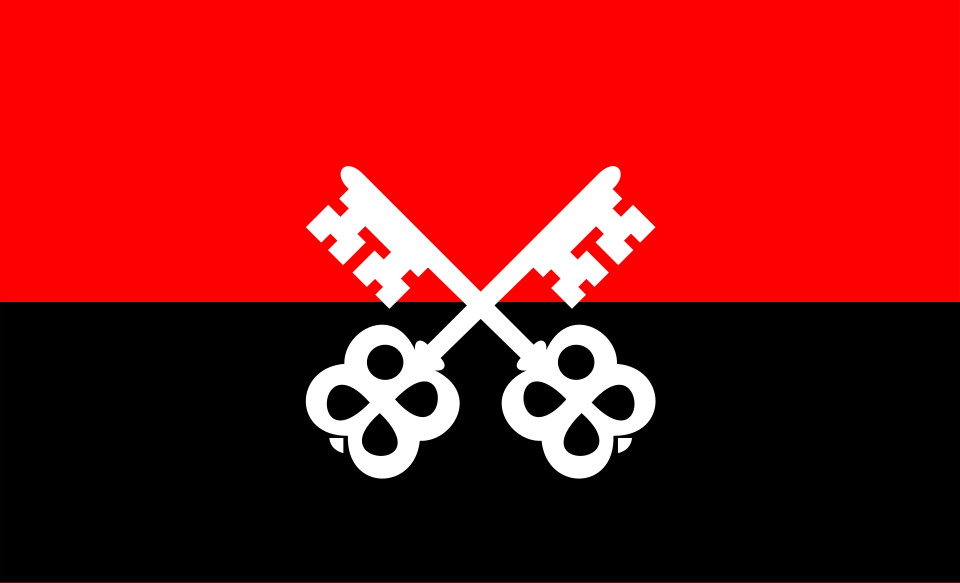 Flaga miasta Lubań