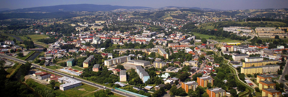 Widok miasta Gorlice