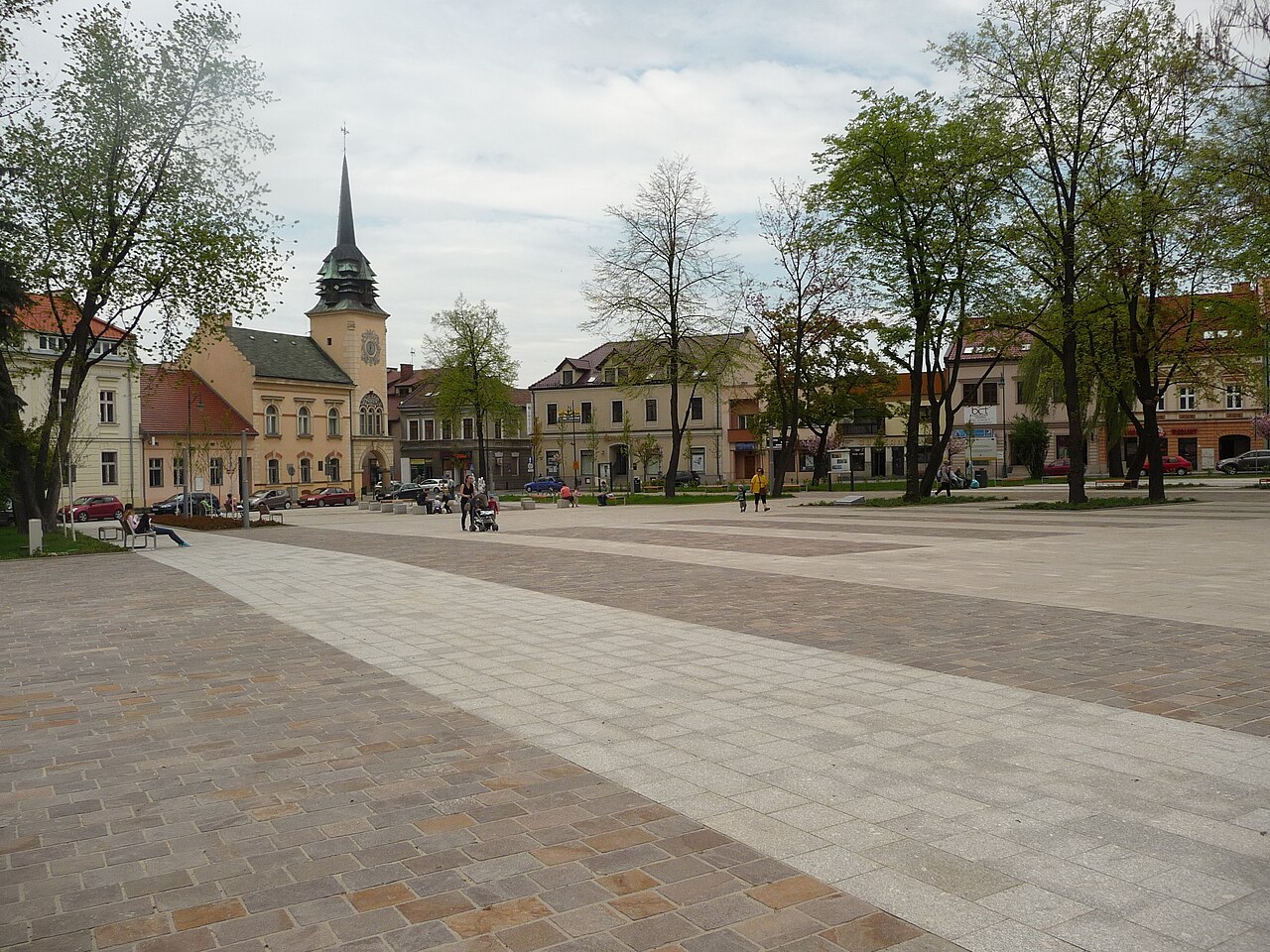 Widok miasta Skawina