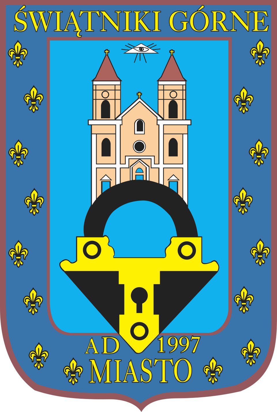 Herb miasta Świątniki Górne