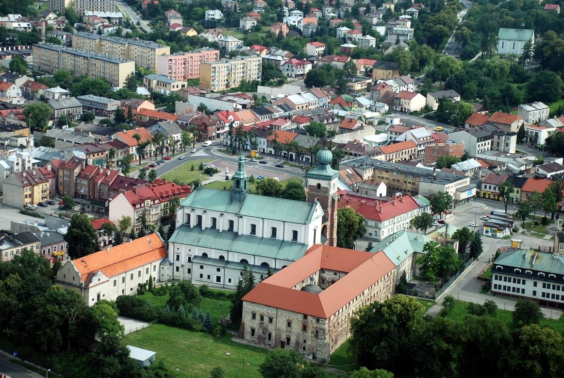 Widok miasta Miechów