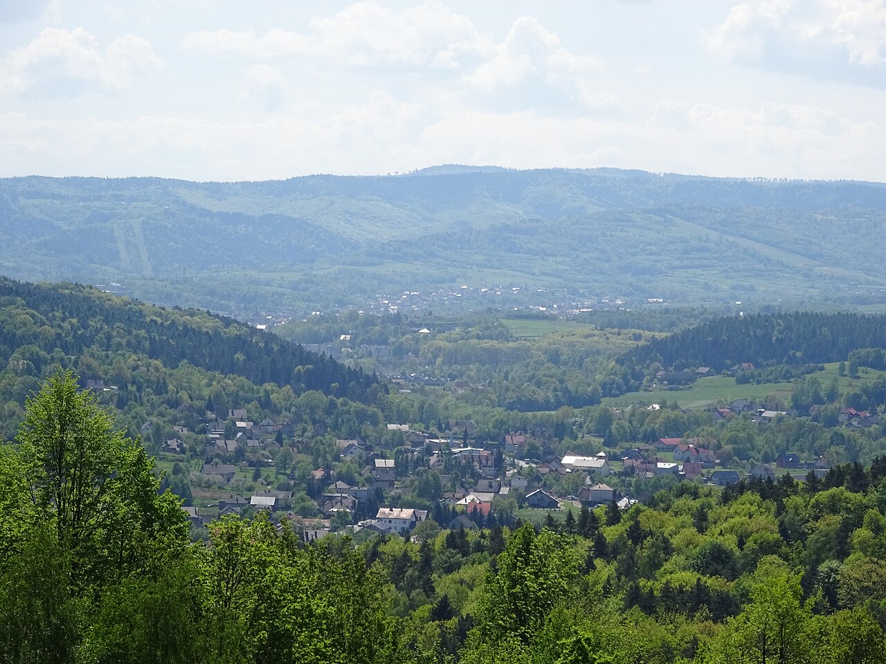 Widok miasta Sułkowice