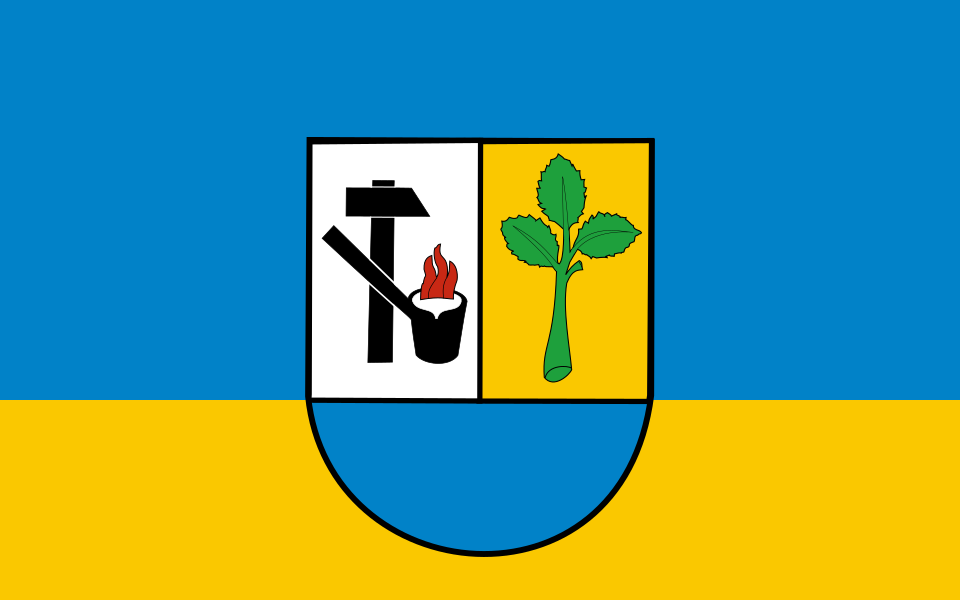 Flaga miasta Bukowno