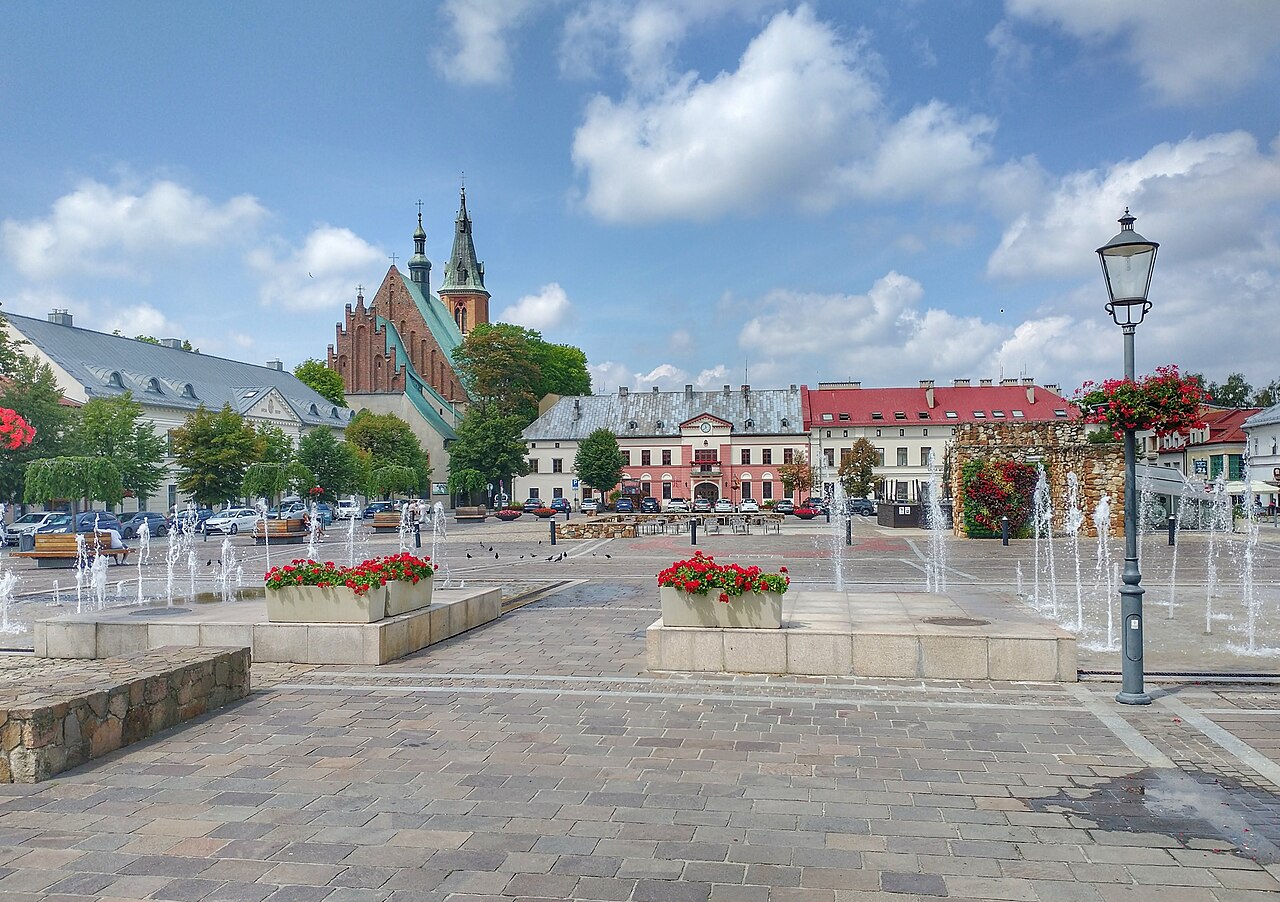 Widok miasta Olkusz