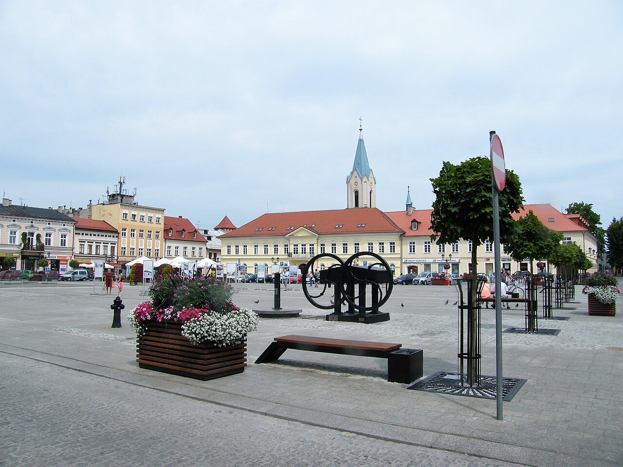 Widok miasta Oświęcim