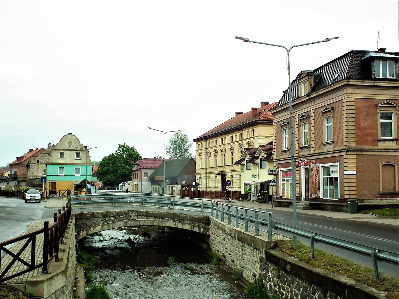 Widok miasta Olszyna