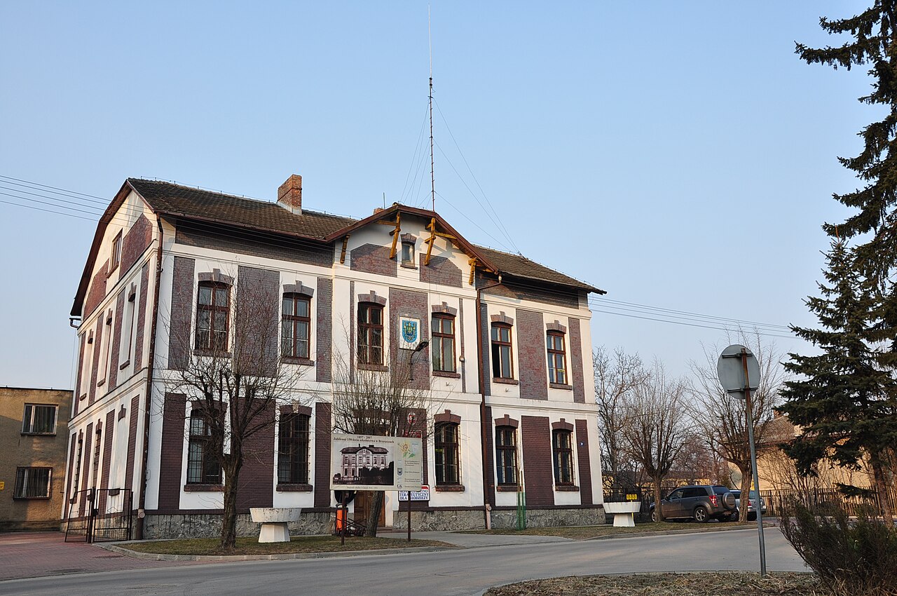 Widok miasta Brzeszcze