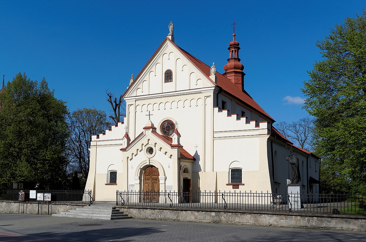 Widok miasta Nowe Brzesko