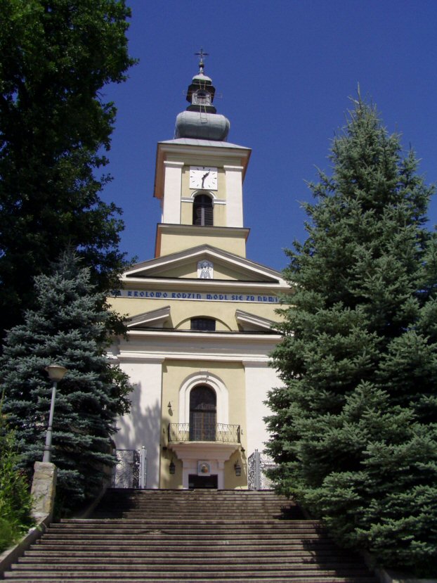 Widok miasta Maków Podhalański