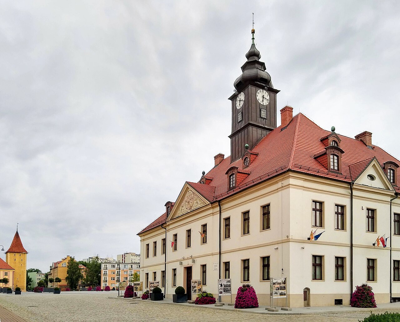 Widok miasta Lubin