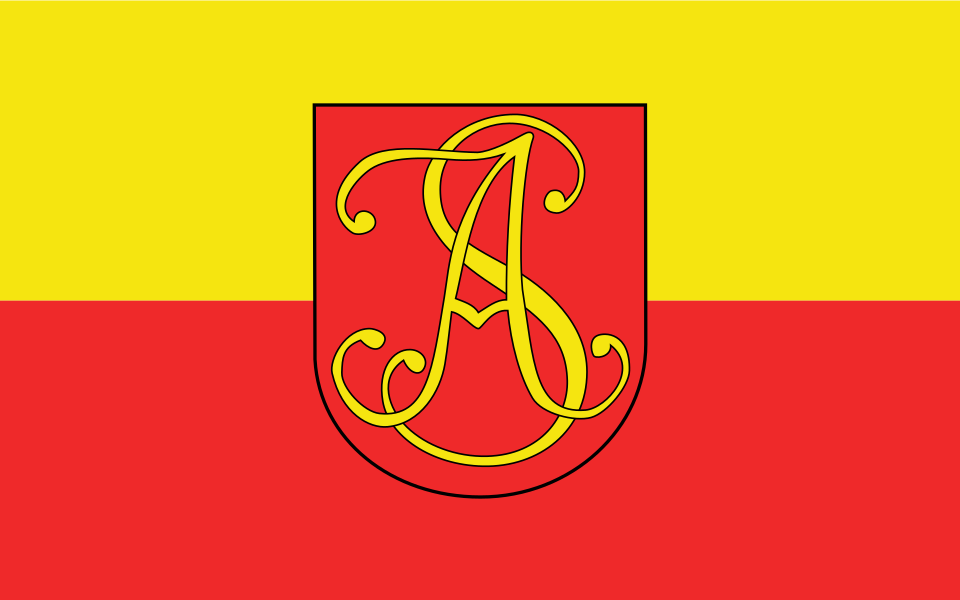 Flaga miasta Andrychów