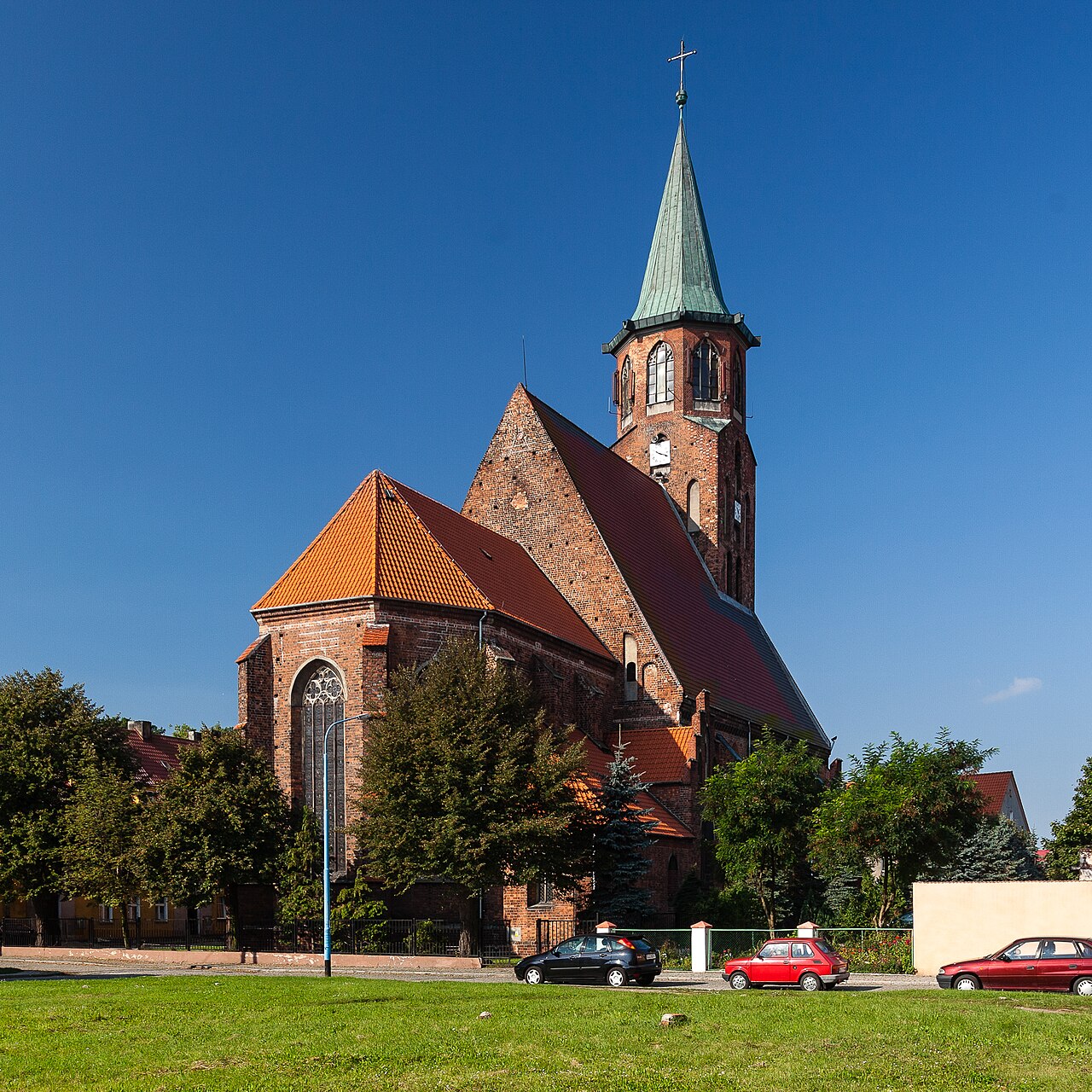 Widok miasta Ścinawa