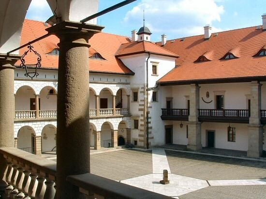 Widok miasta Niepołomice