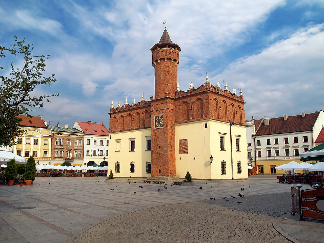 Widok miasta Tarnów