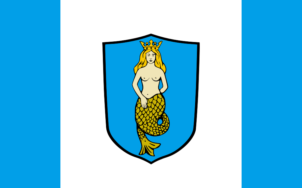Flaga miasta Białobrzegi