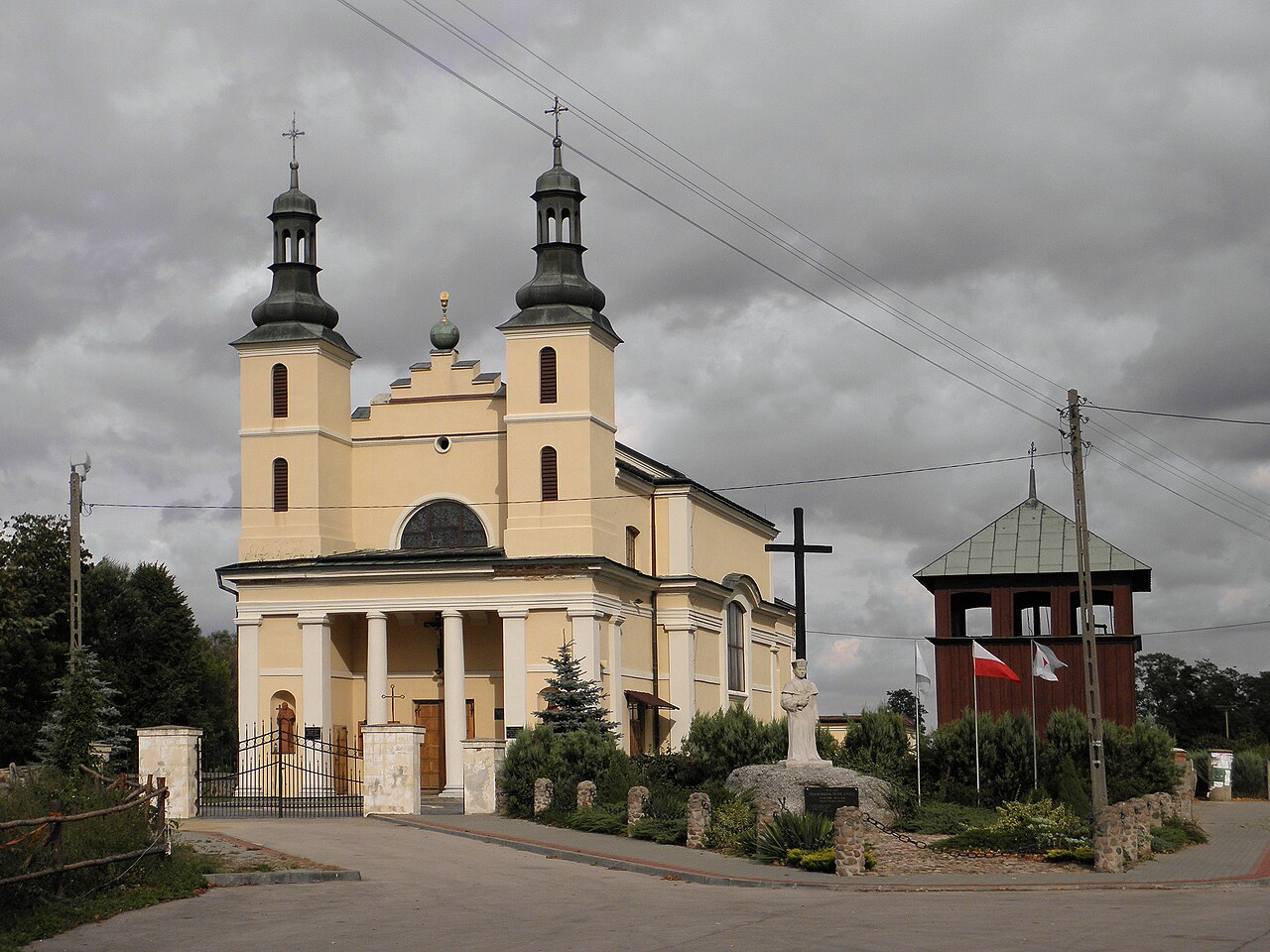 Widok miasta Wyśmierzyce