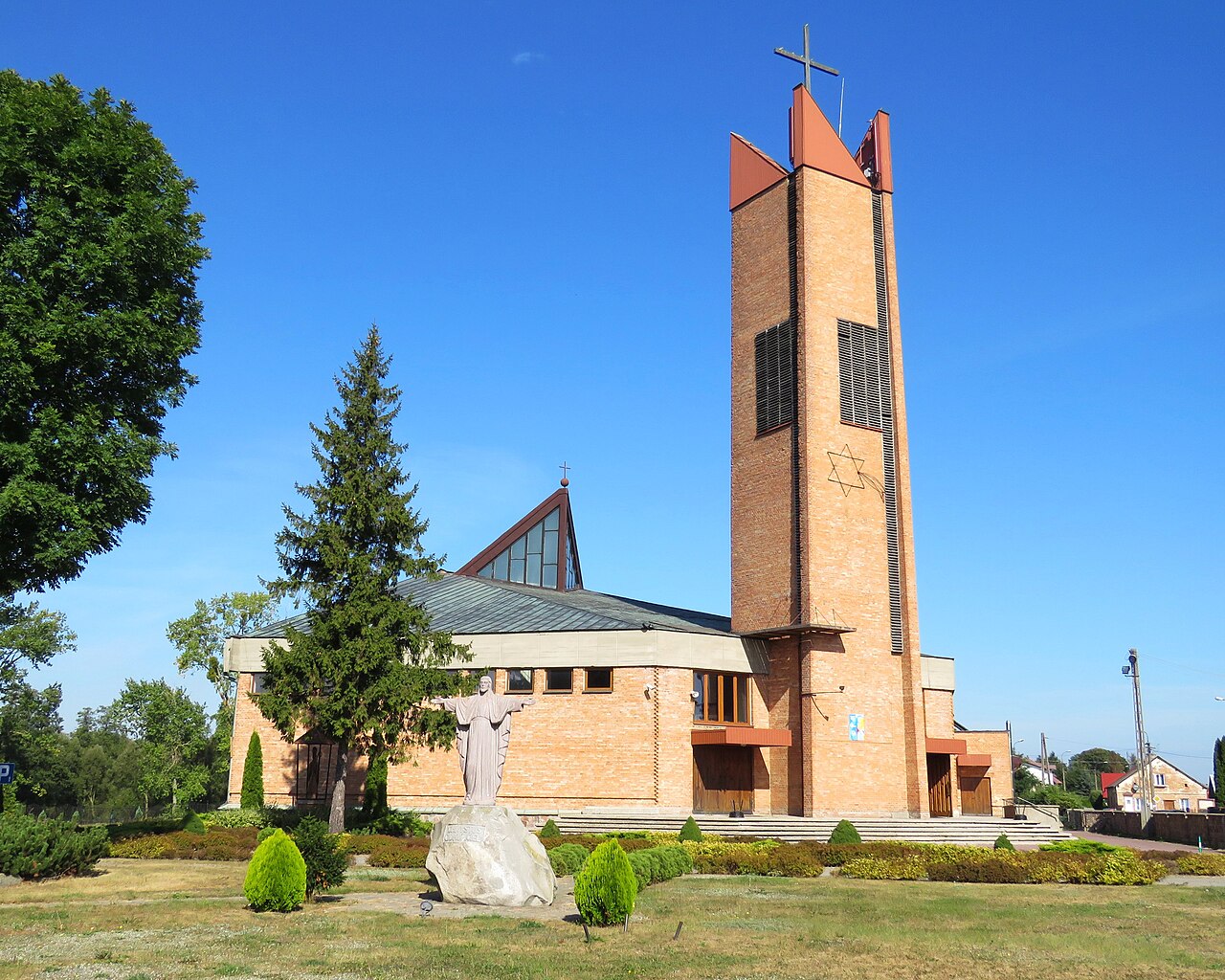 Widok miasta Glinojeck