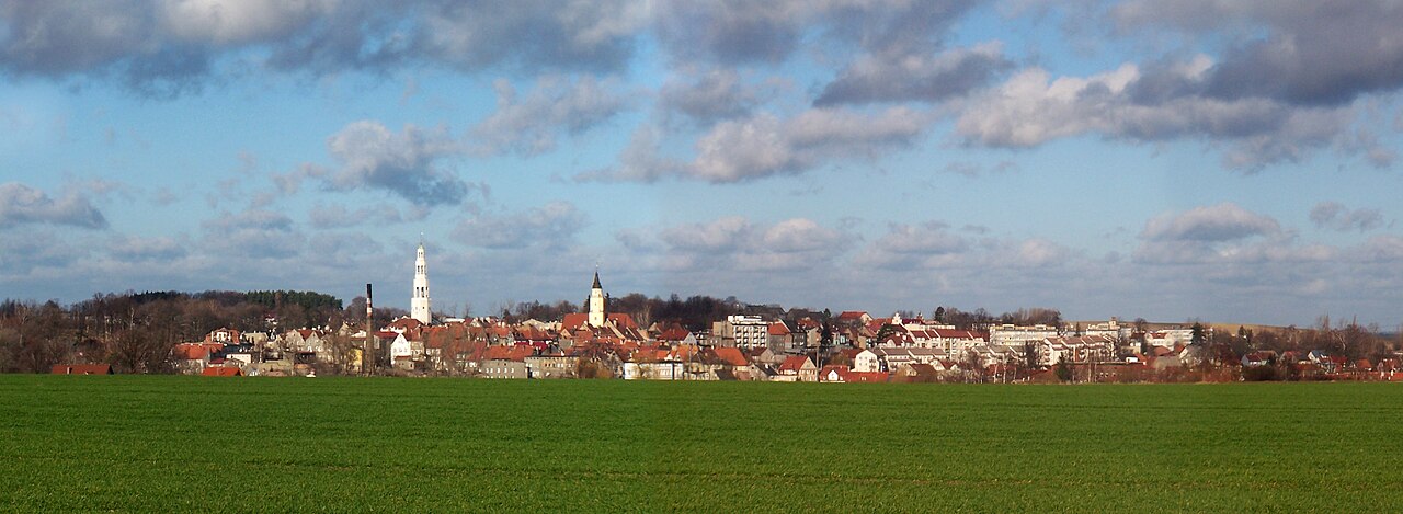 Widok miasta Gryfów Śląski