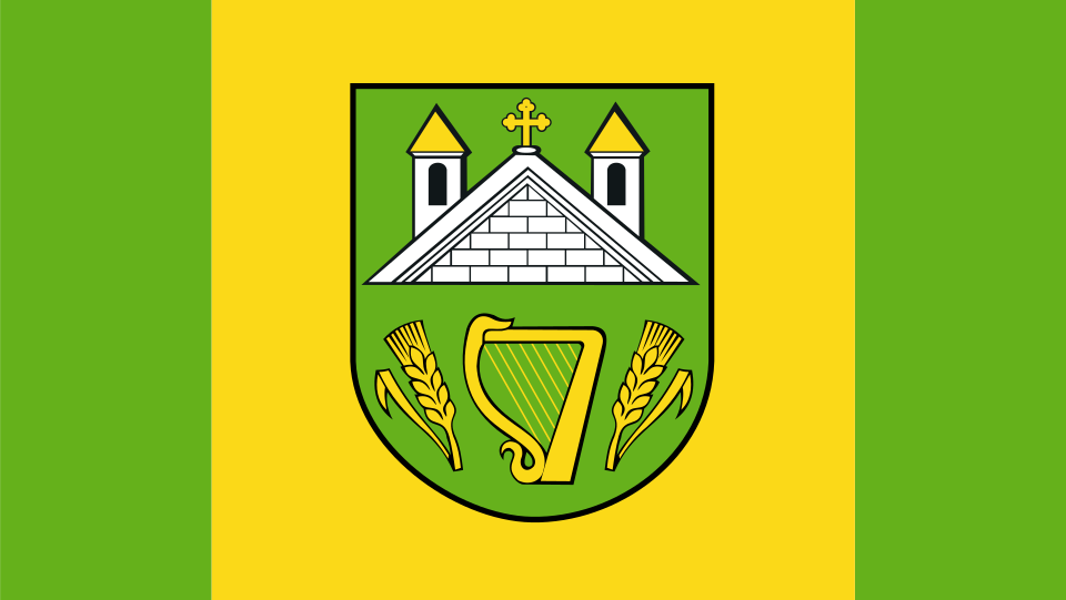 Flaga miasta Sanniki