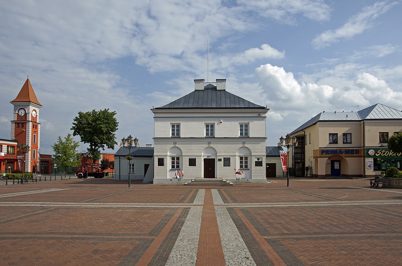 Widok miasta Warka