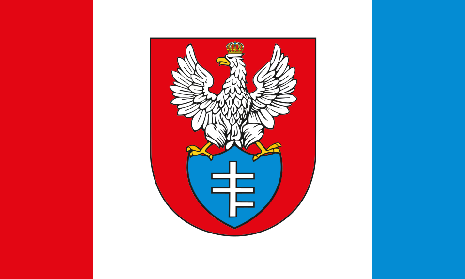Flaga miasta Legionowo
