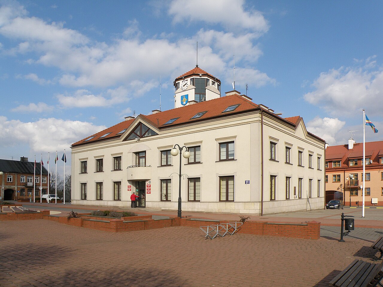 Widok miasta Serock