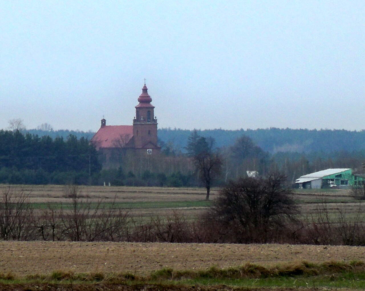 Widok miasta Ciepielów