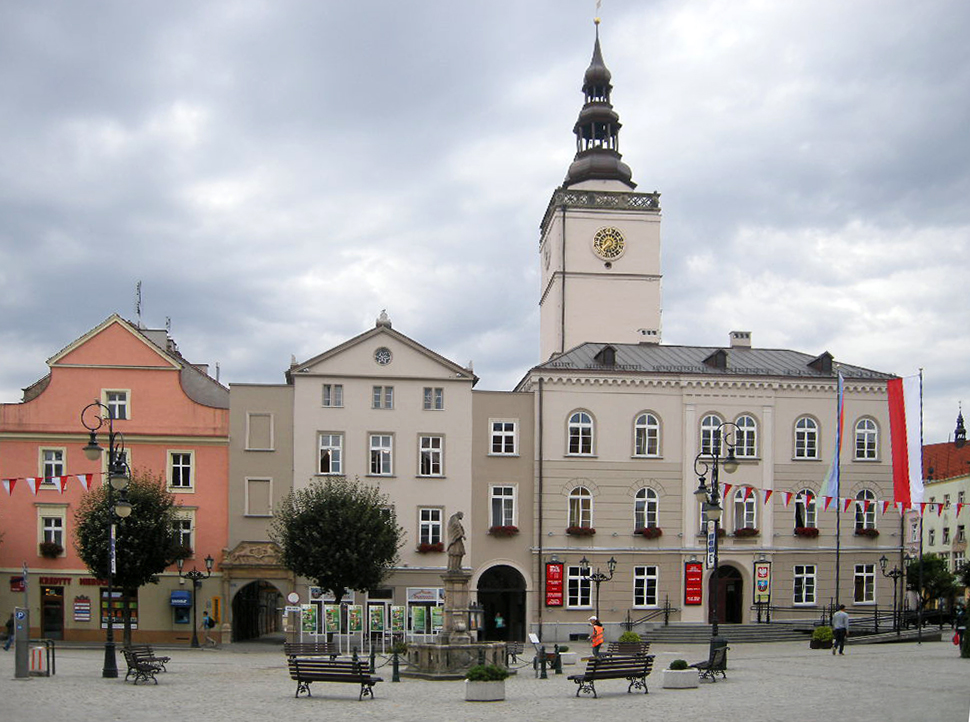 Widok miasta Dzierżoniów
