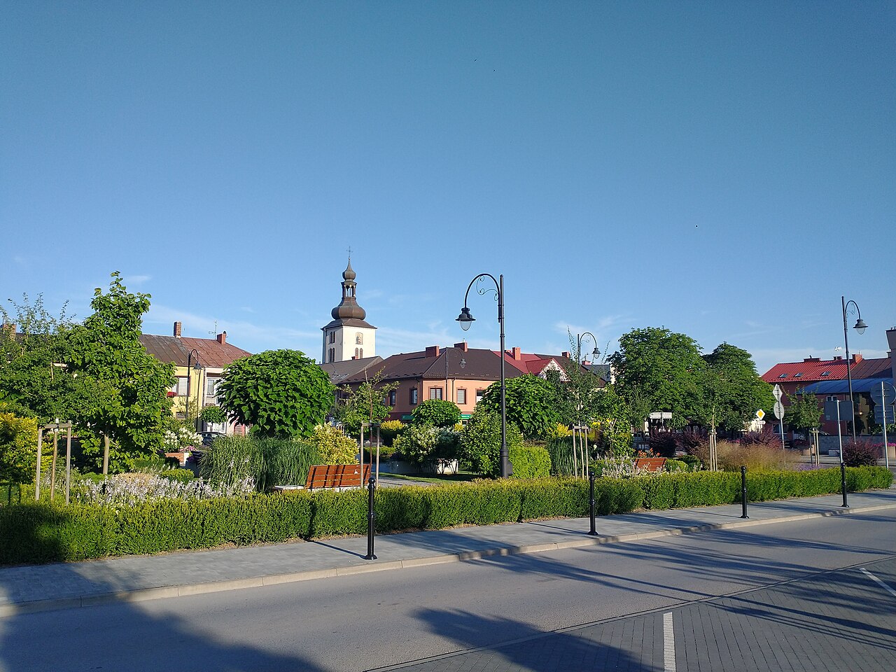 Widok miasta Lipsko