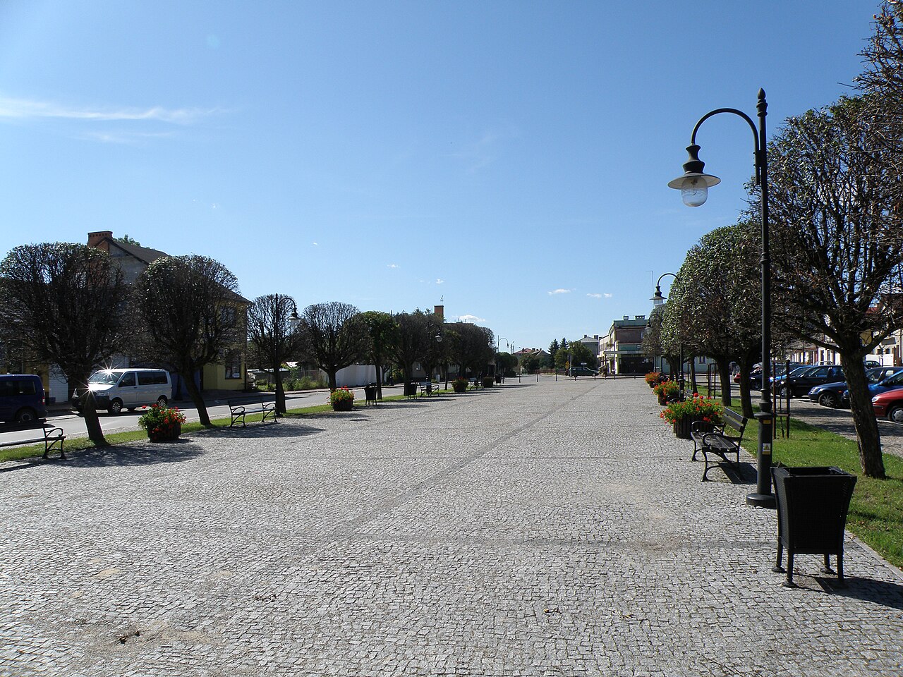 Widok miasta Sienno