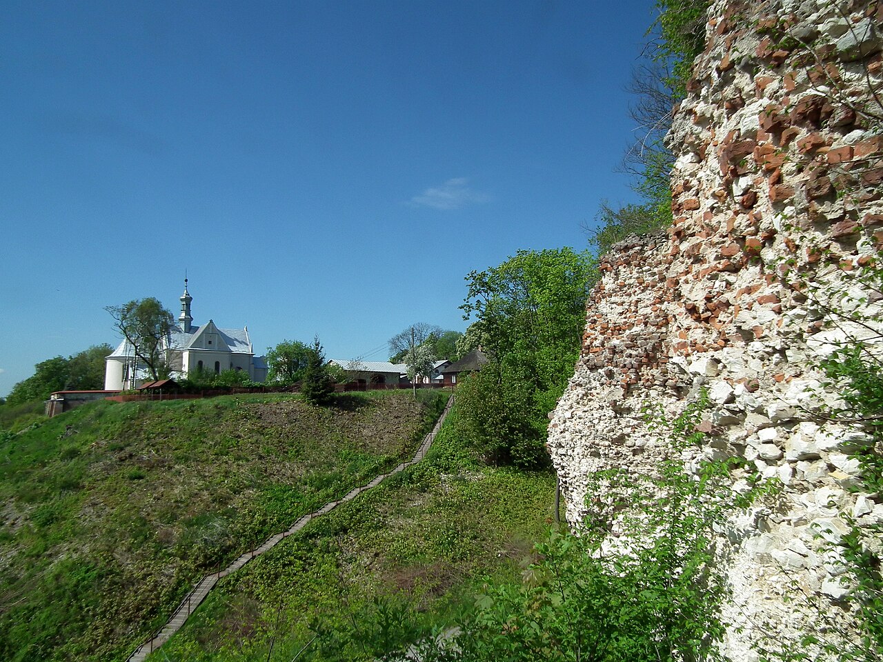 Widok miasta Solec nad Wisłą